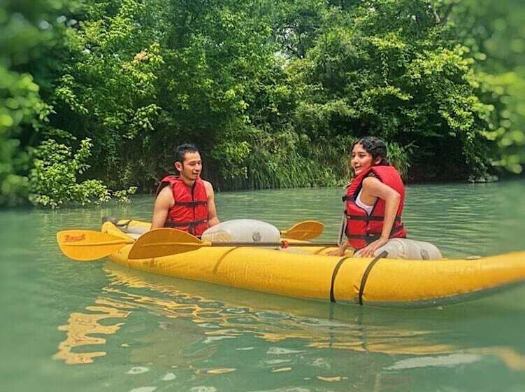 11 Blue River Camp   Glamping Cabin