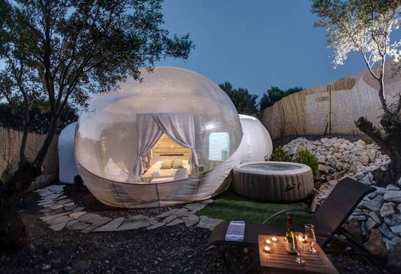 בית מלון כפרי Bubble Tents Halkidiki