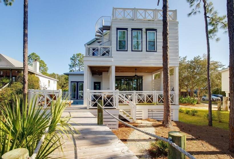 Seagrove Manor By Avantstay Free Paddle Boards Lake Front Yard & Pet Friendly