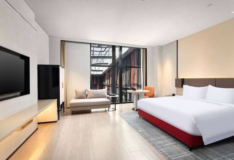 호텔 Ramada By Wyndham Huzhou Wuxing