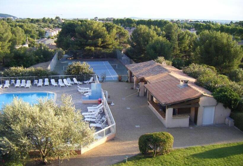 레지던스 Résidence Odalys Les Hauts De Balaruc