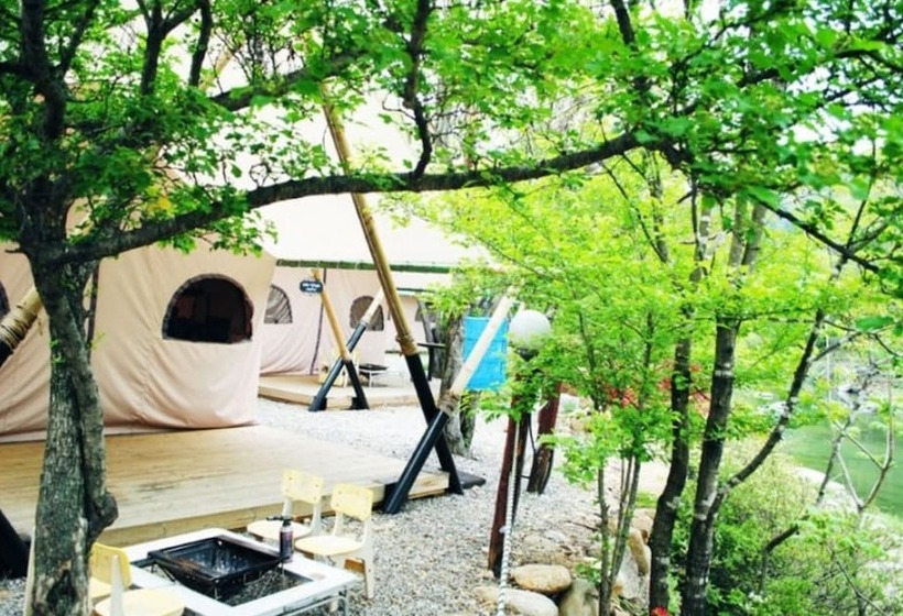 פנסיון Gapyeong Yongsu Greenland Glamping