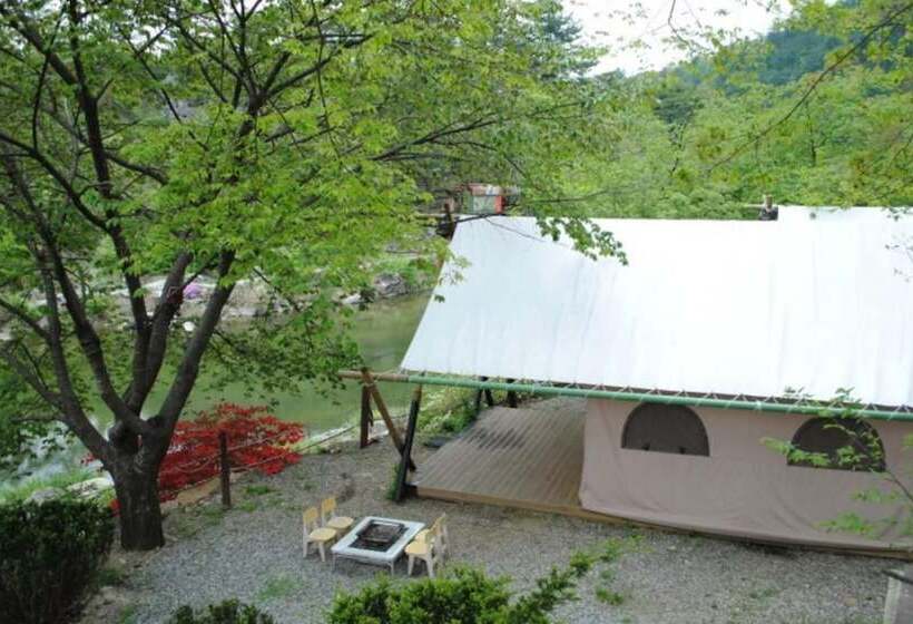 פנסיון Gapyeong Yongsu Greenland Glamping