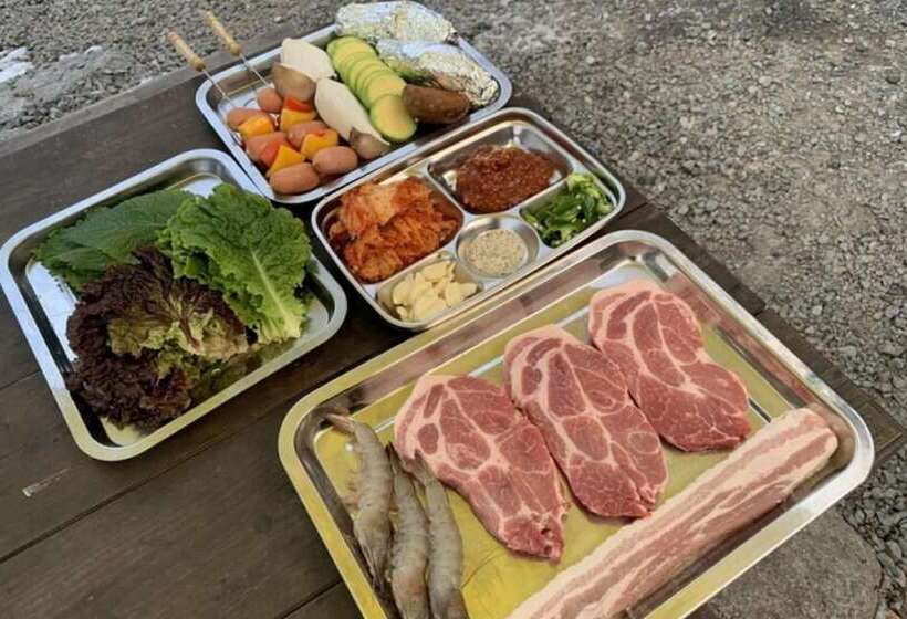 膳宿费 Hongcheon Haneulbaragi Glamping