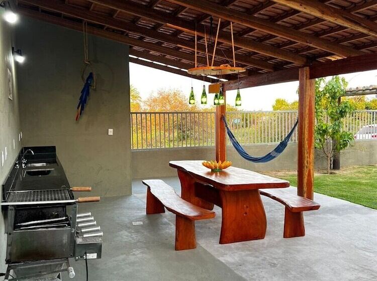 פנסיון Casa Aconchegante 5 Min Praia Com Churrasqueira