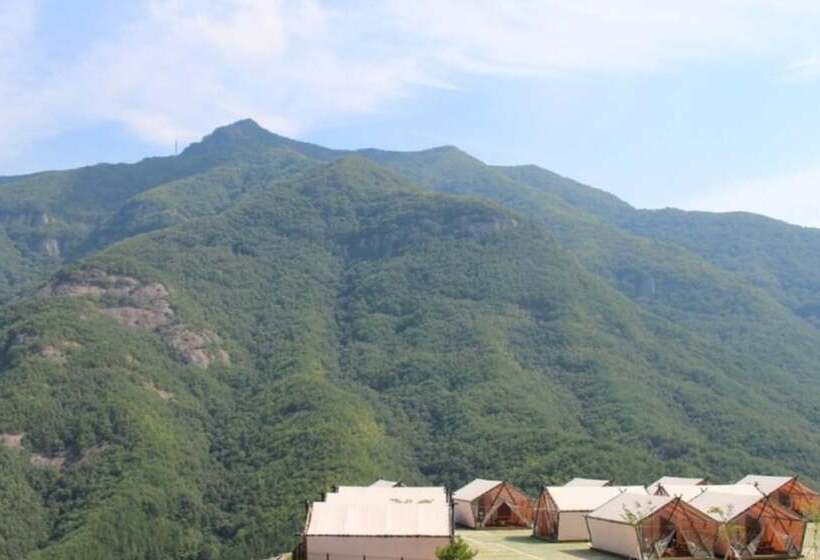 ペンション Muju Ppalgang Chima Resort Glamping