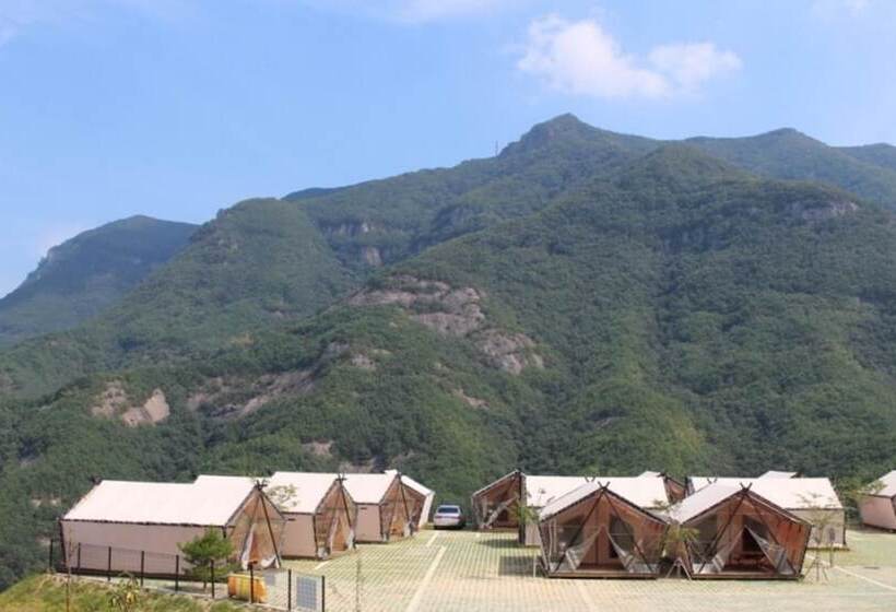 ペンション Muju Ppalgang Chima Resort Glamping