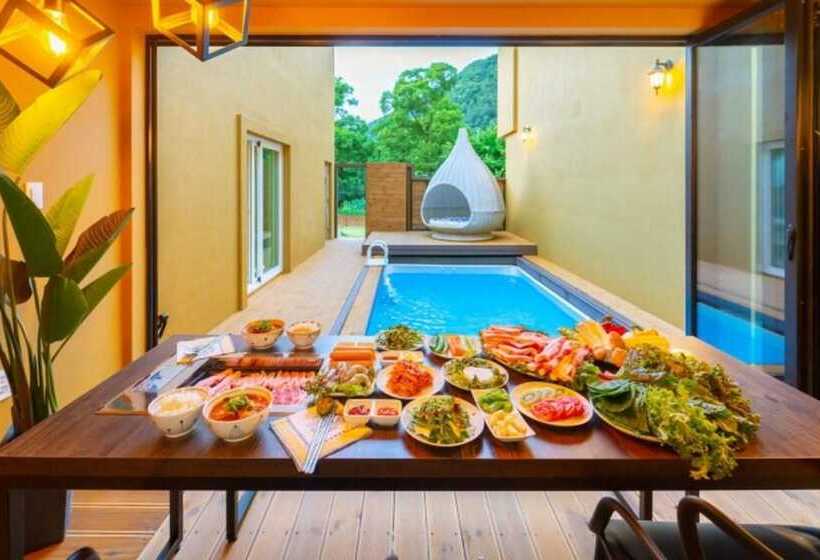 פנסיון Yangpyeong Pool Villa Manoa