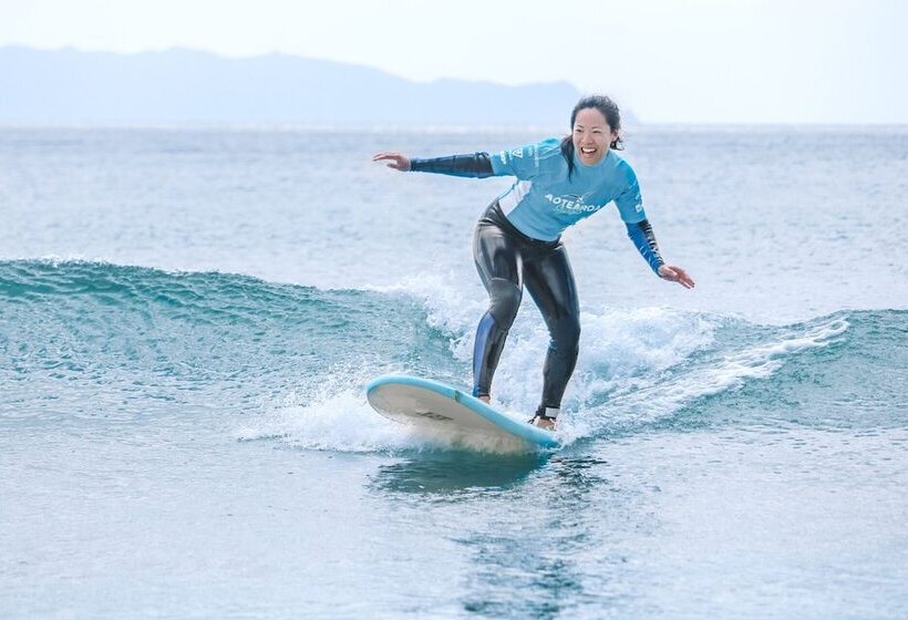 بنسيون Aotearoa Surf Eco Pods