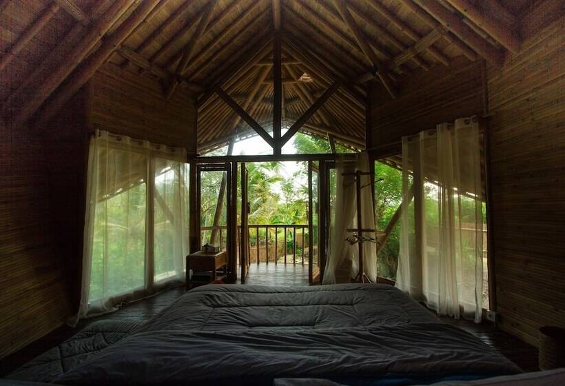 펜션 Hide Tumbuk Bamboo By Atharva Bali