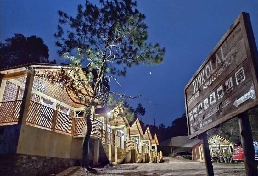 مبيت وإفطار Cabañas Junkolal