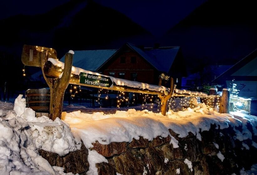 ホテル Ferienhaus Hirschloser