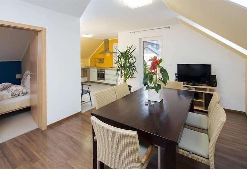 ホテル Ferienhaus Hirschloser