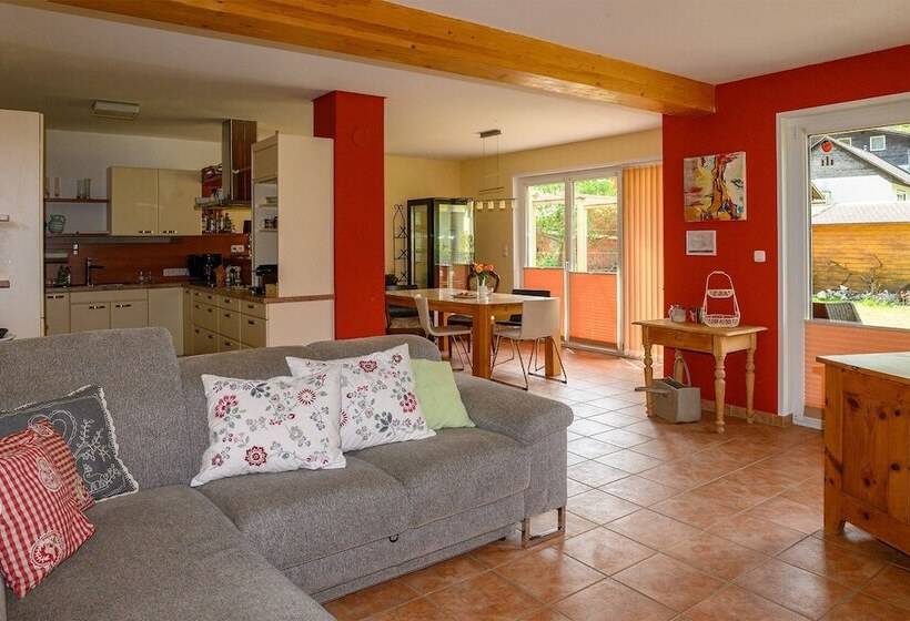 ホテル Ferienhaus Hirschloser