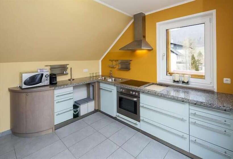 ホテル Ferienhaus Hirschloser