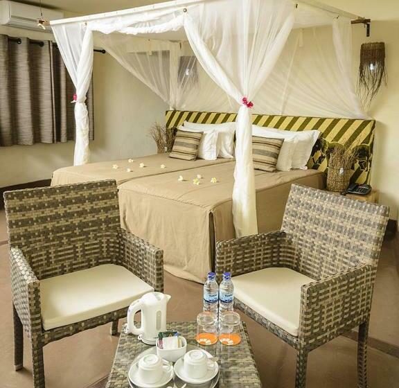 בית מלון כפרי Montebelo Gorongosa Lodge & Safari