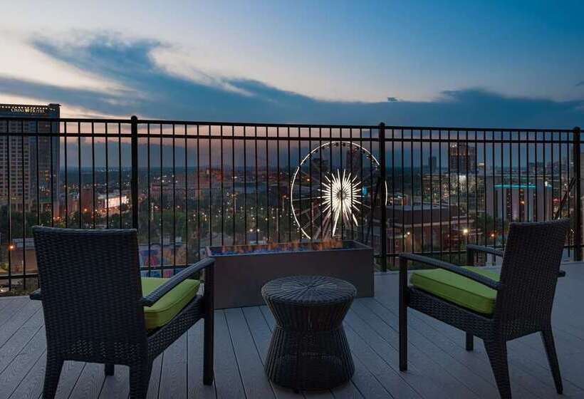 בית מלון כפרי Home2 Suites By Hilton Atlanta Downtown