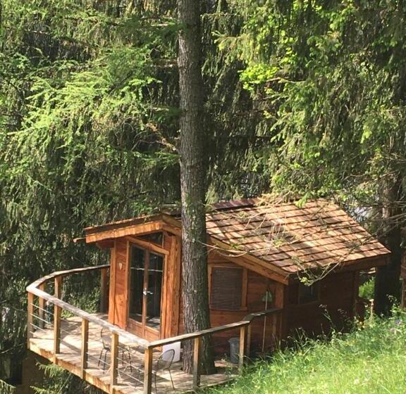 مبيت وإفطار La Cabane Dans Les Arbres