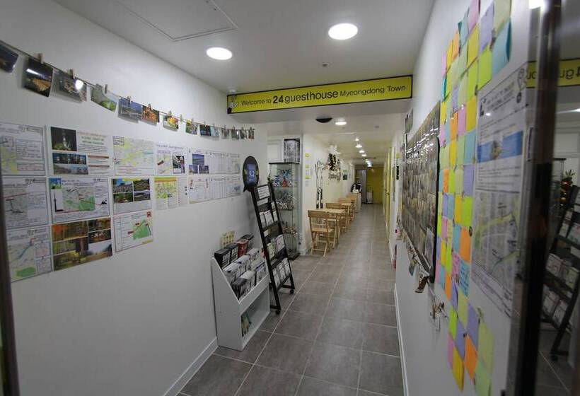 פנסיון 24 Guesthouse Myeongdong Town
