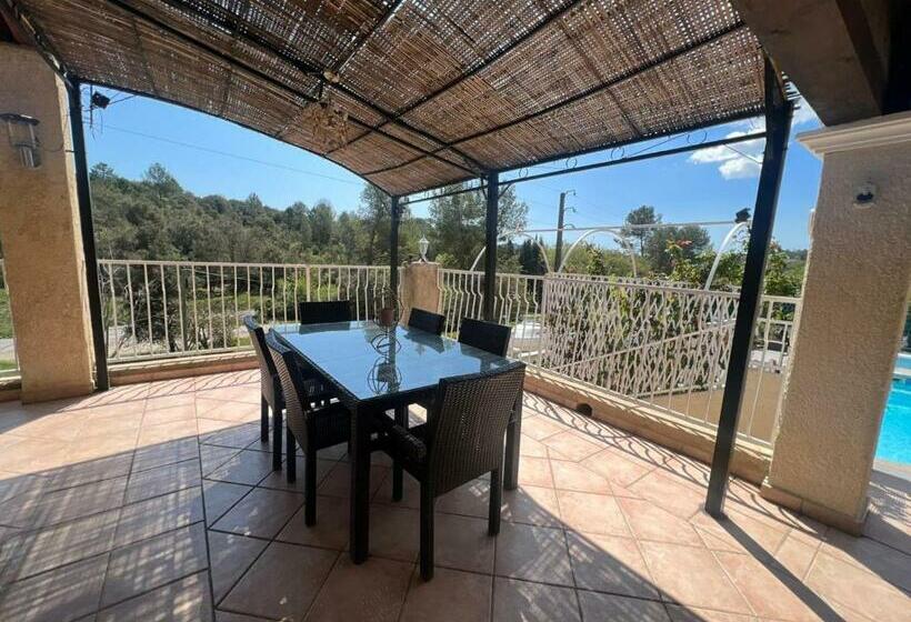 بنسيون Haut De Villa Avec Piscine Privative