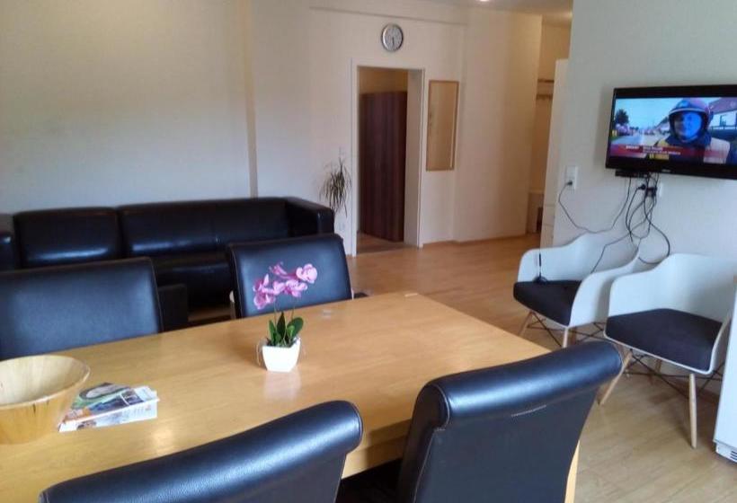 هتل Apartmentpension Am Stadtschloss