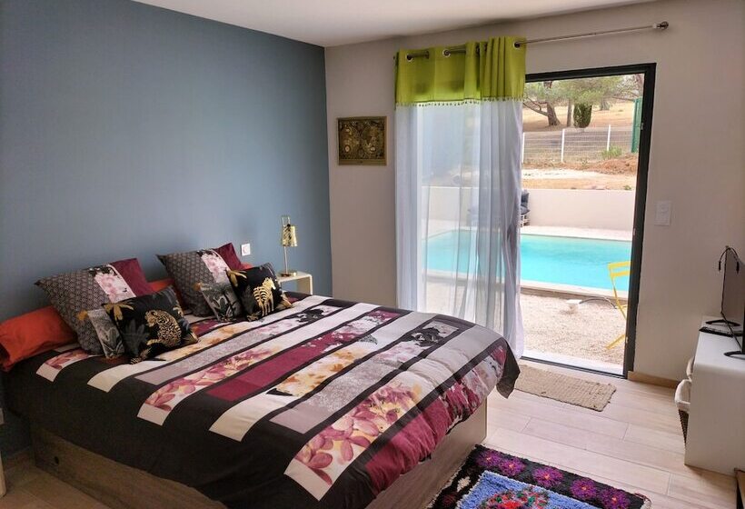 ベッドアンドブレックファースト Les Garrigues Ensoleillées