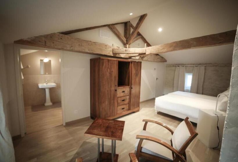 مبيت وإفطار Une Chambre à La Maison Du Ballandreau