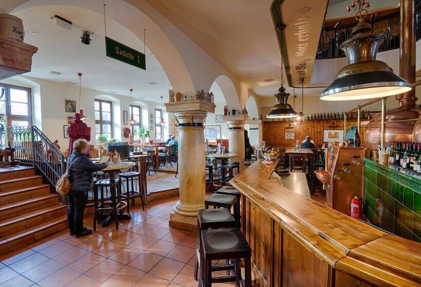 酒店 Brauhaus Wittenberg