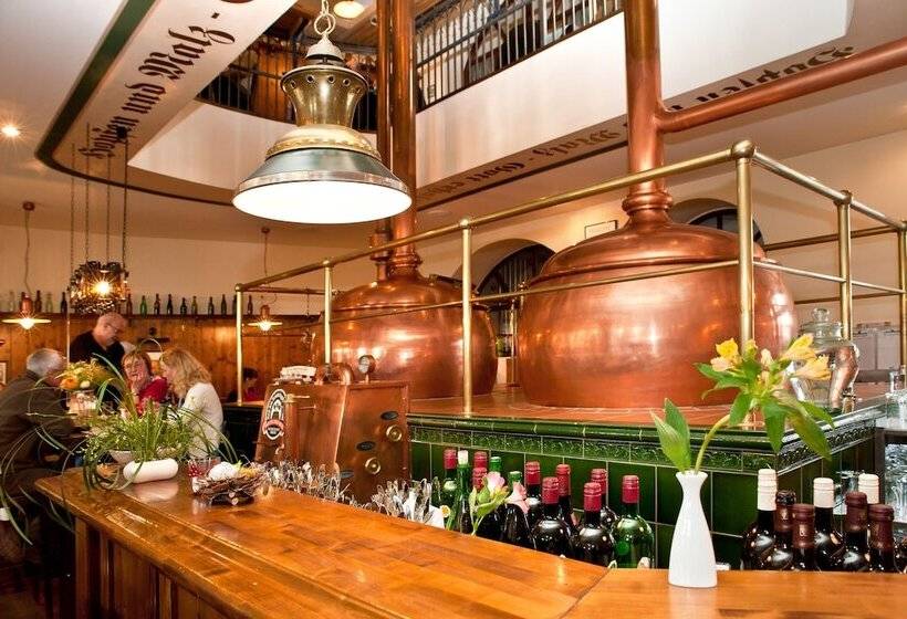 酒店 Brauhaus Wittenberg