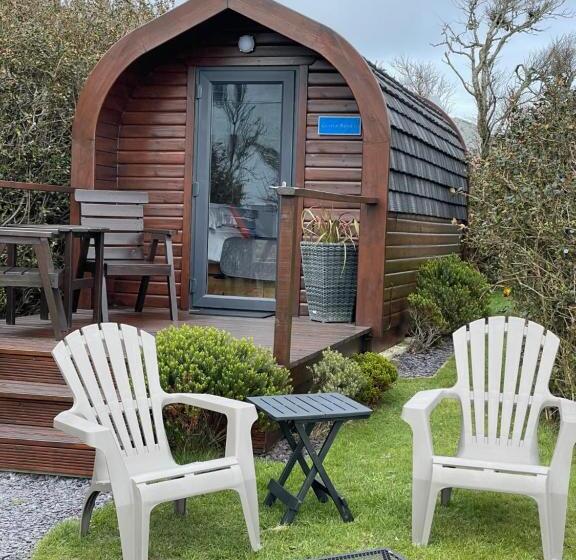 민박 Sea And Mountain View Luxury Glamping Pods Heated