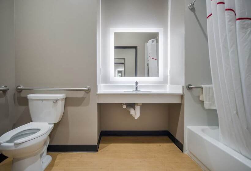 בית מלון כפרי Red Roof Inn Lancaster, Tx