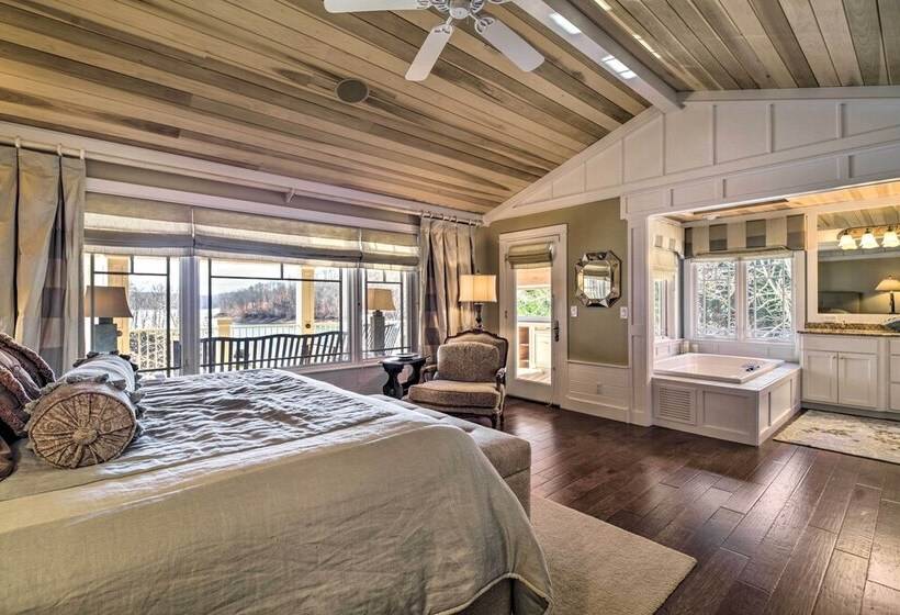 Waterfront Home On Norris Lake W/ Boat Slip!