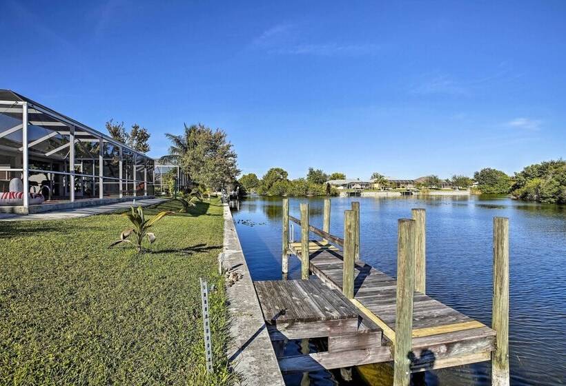Luxury Cape Coral Home W/ Pool & Canal Views