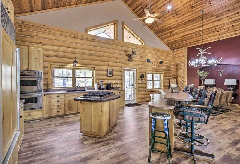 Luxury Show Low Cabin W/ Furnished Deck