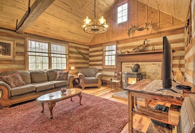 Scenic Cabin W/ Deck & Fire Pit   Near Hiking!