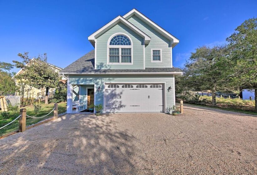 Seaside Cottage W/ Private Pier   3 Miles To Beach