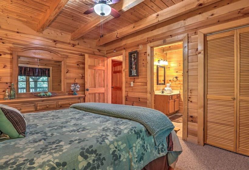 Sevierville Cabin W/ Furnished Deck & Balcony