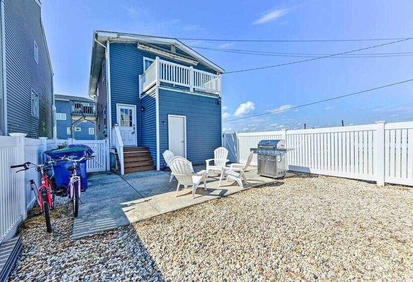Bayfront Brigantine Escape W/ Porch & Bay Views!