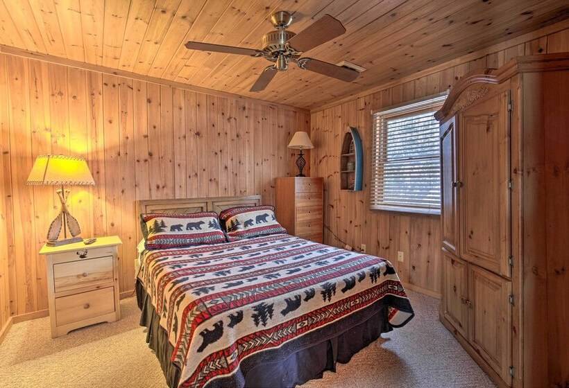 Lakefront Escape W/ Fishing Pier & Snowmobiling!
