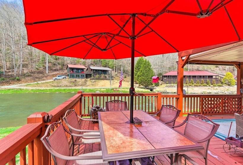 Awesome Murphy Cabin W/ Dock On Nottely River