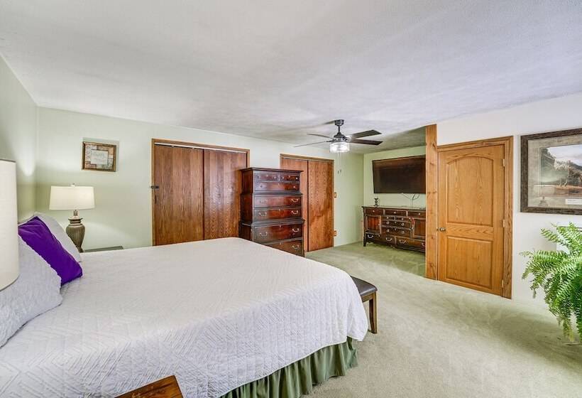 Lakefront Brohman Retreat W/ Dock & Fire Pit!