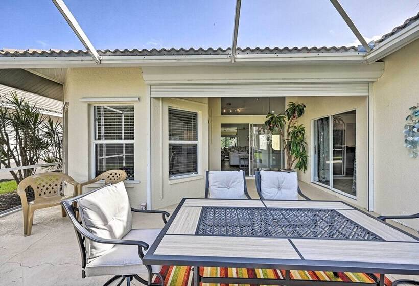 Lely Resort Home W/ Lanai   1 Mi To Golf Course!