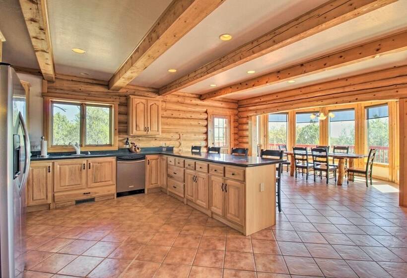 Luxe Show Low Home W/ Hot Tub, Game Room + Theater