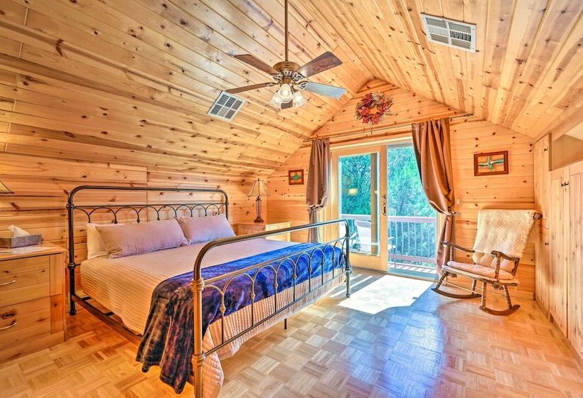 Log Cabin In Payson W/ Deck, Mtn & Creek Views