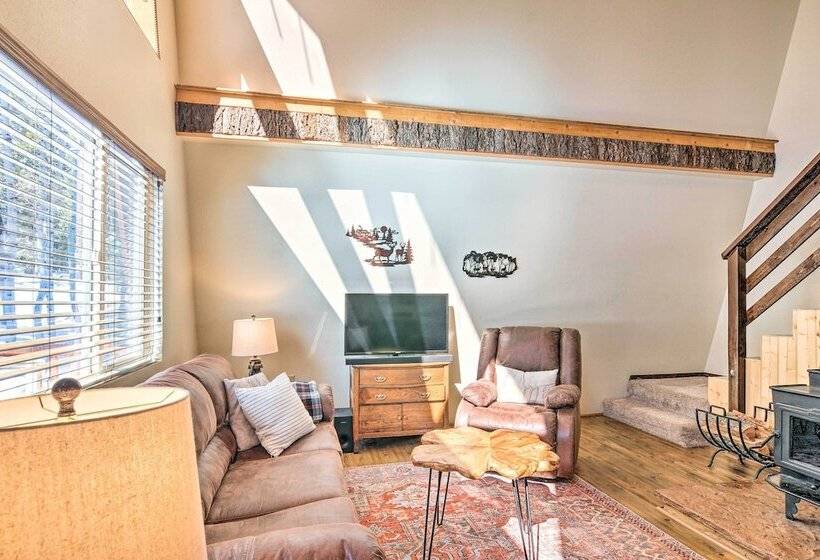 Unique Forest Cabin With Deck: Ski, Hike, Fish!