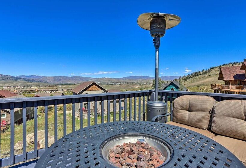 Ski + Bike: Home W/ Deck & Hot Tub In Granby!