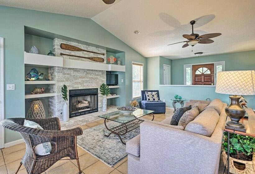 Coastal Hideaway ~ 1/2 Mi To Beach + Boardwalk!