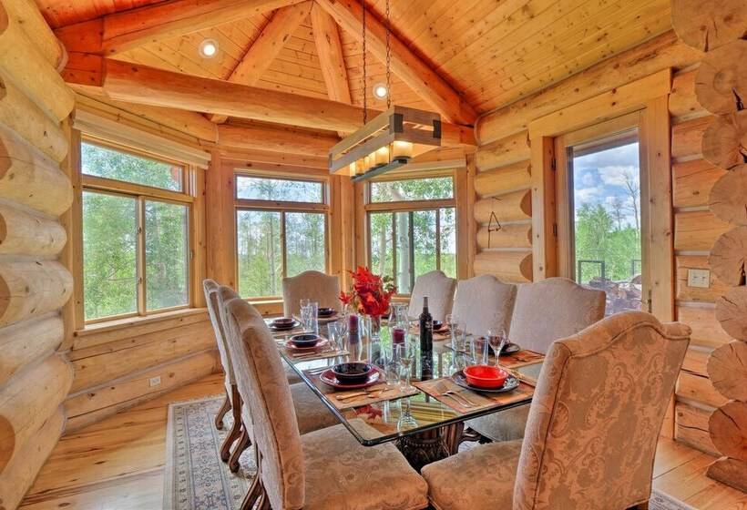 22str 00506 Fairplay Log Cabin: 26 Mi To Breck!