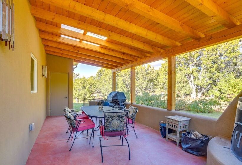Hidden Santa Fe Gem   Nestled In Tesuque Hills!