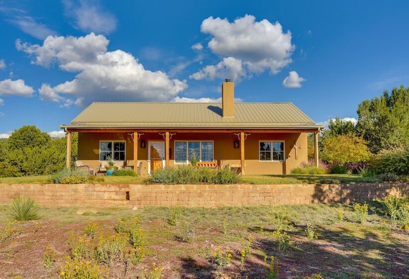 Hidden Santa Fe Gem   Nestled In Tesuque Hills!